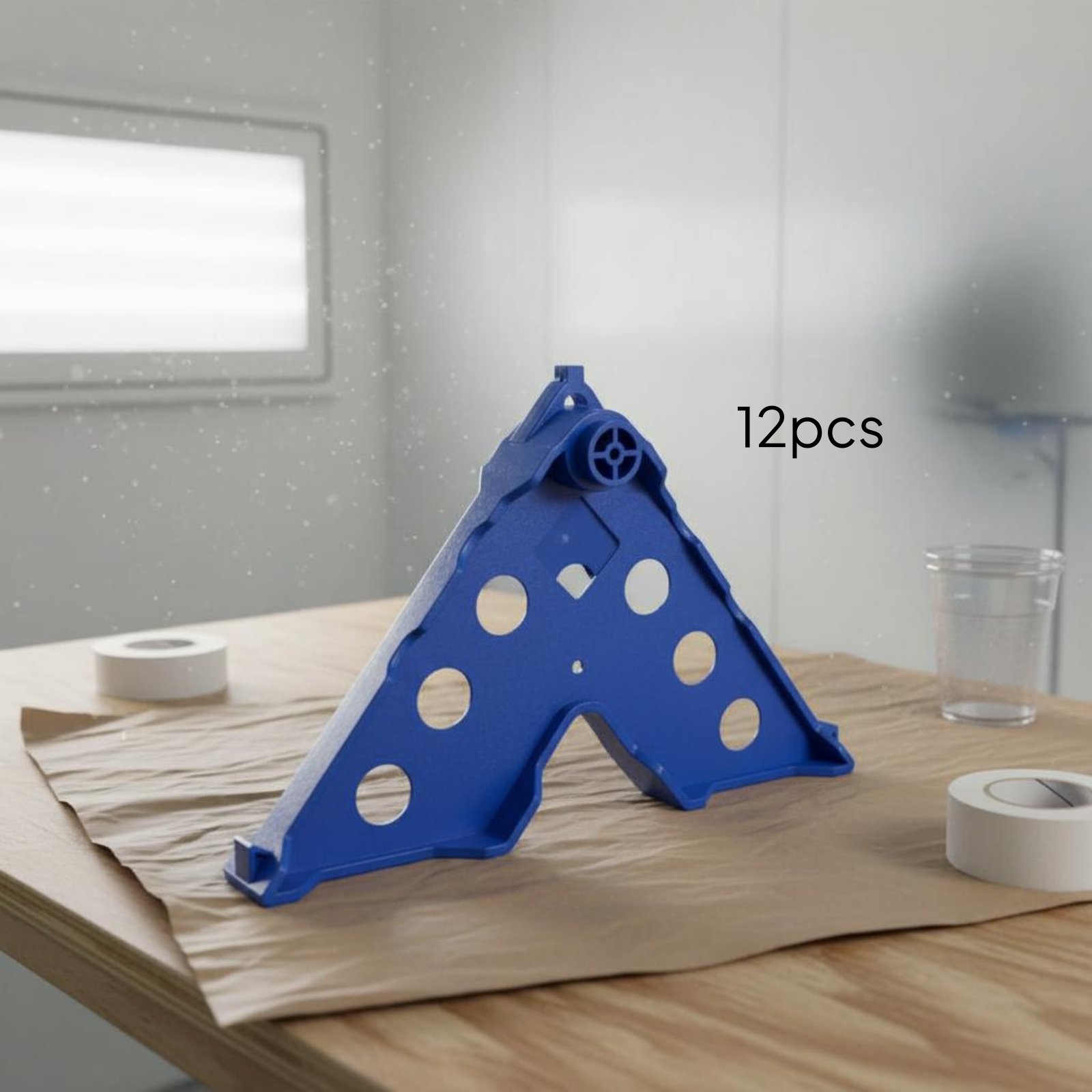 Home Improvement Supplies - 3 Pieces Pyramid Paint Stand Elevates