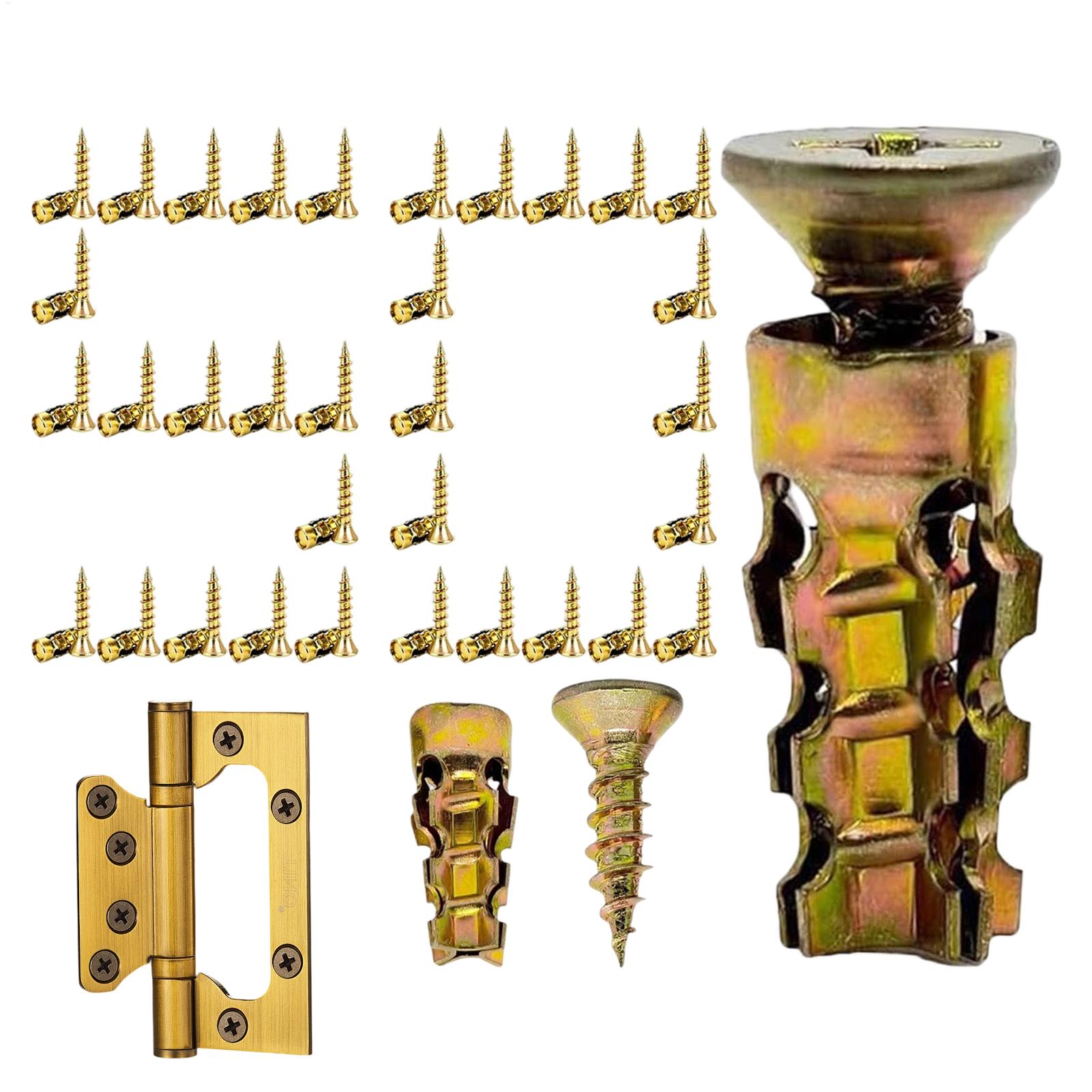 Drywall Anchor Screw - Heavy Duty Steel Wall Anchor with
