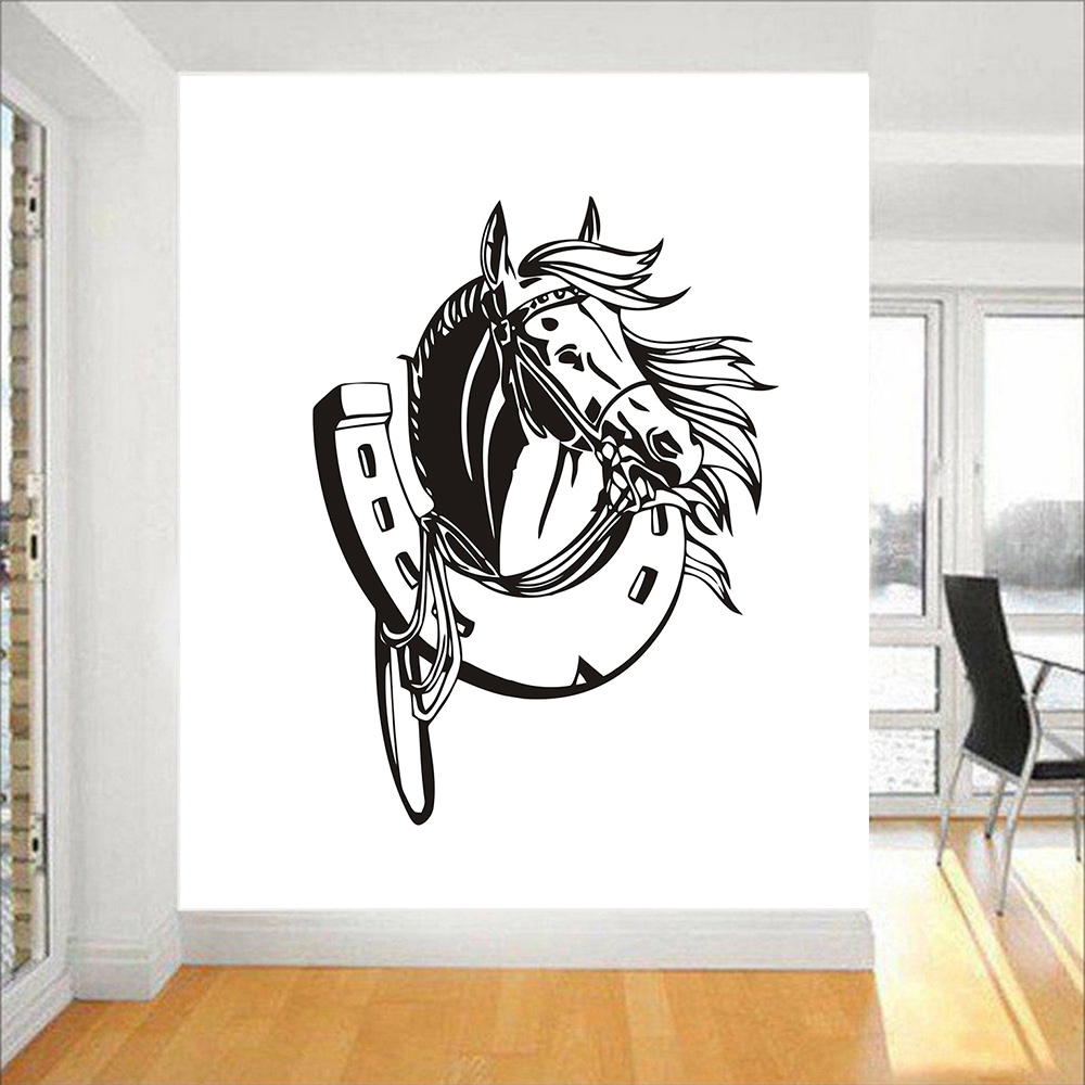 Beautiful Horse Head Wall Deca - Vinyl Floor Plank review and price