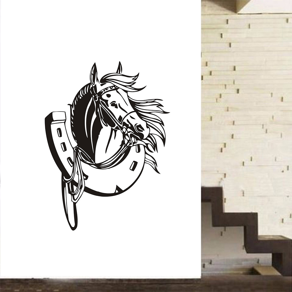 Beautiful Horse Head Wall Deca - Vinyl Floor Plank review and price