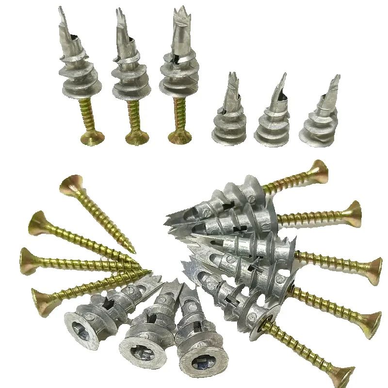 10pcs Zinc Self-Drilling Drywa - Drywall Anchor Screw review and price