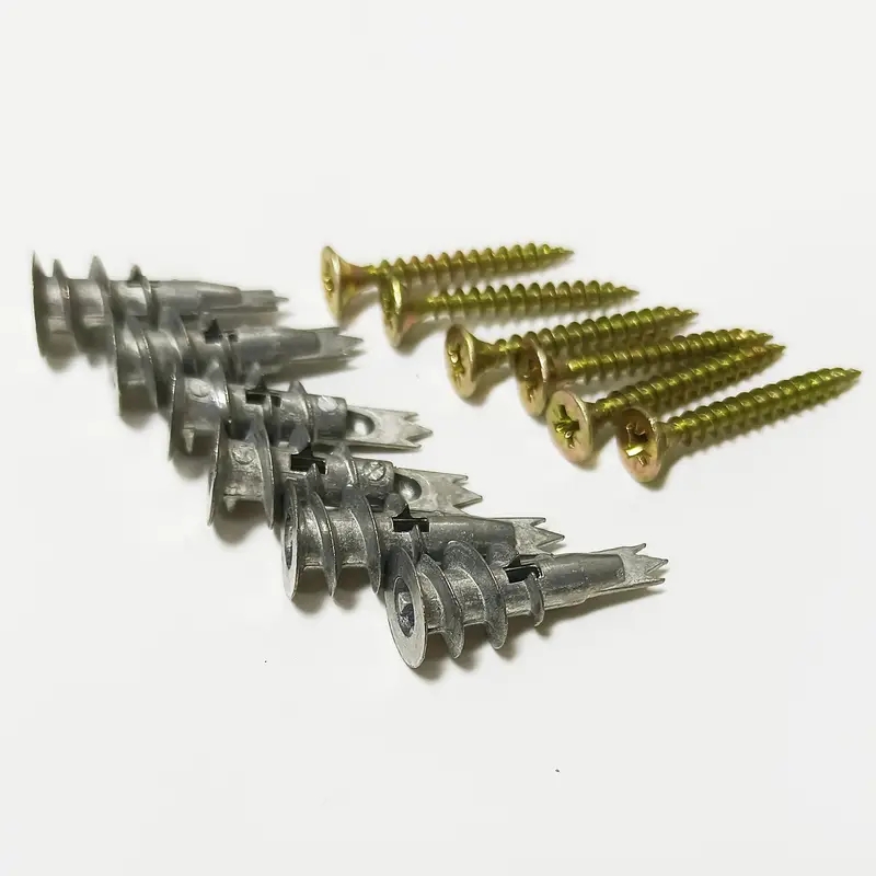 10pcs Zinc Self-Drilling Drywa - Drywall Anchor Screw review and price
