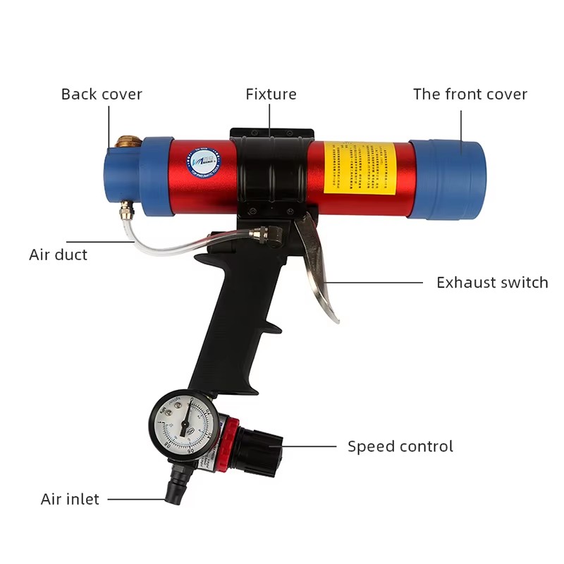 310ML Pneumatic Sealing Gun Pn - Caulking Gun Dispensing review and price