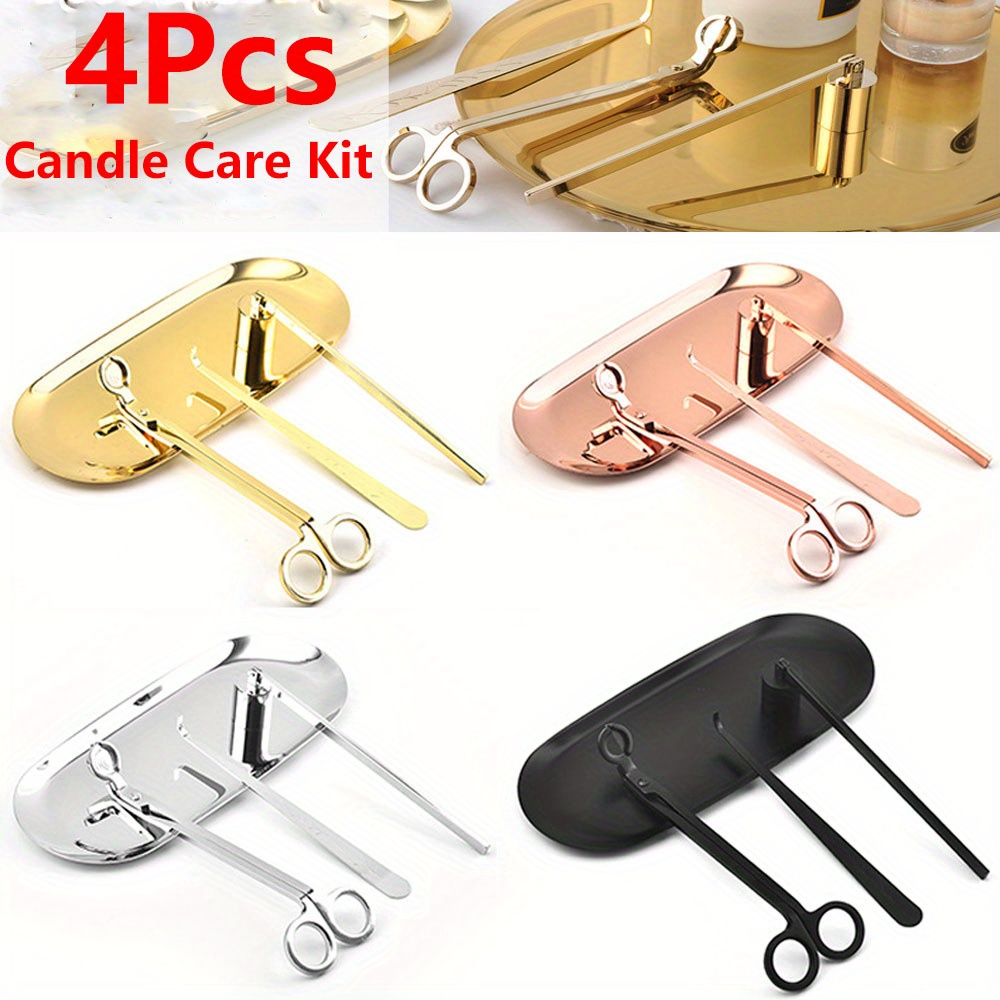 4pcs/set Luxury Candle Care Ki - Home Improvement Supplies review and price