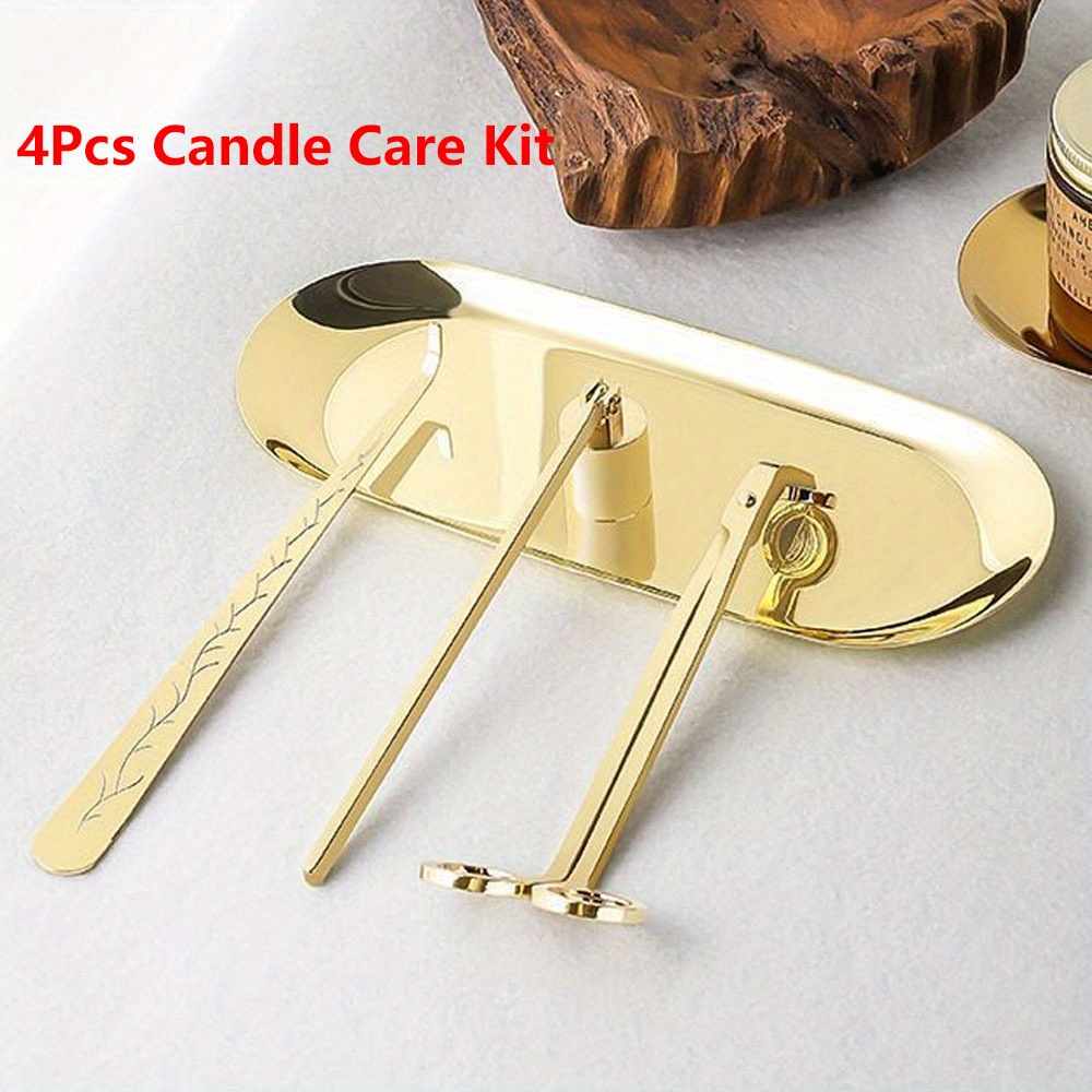 4pcs/set Luxury Candle Care Ki - Home Improvement Supplies review and price