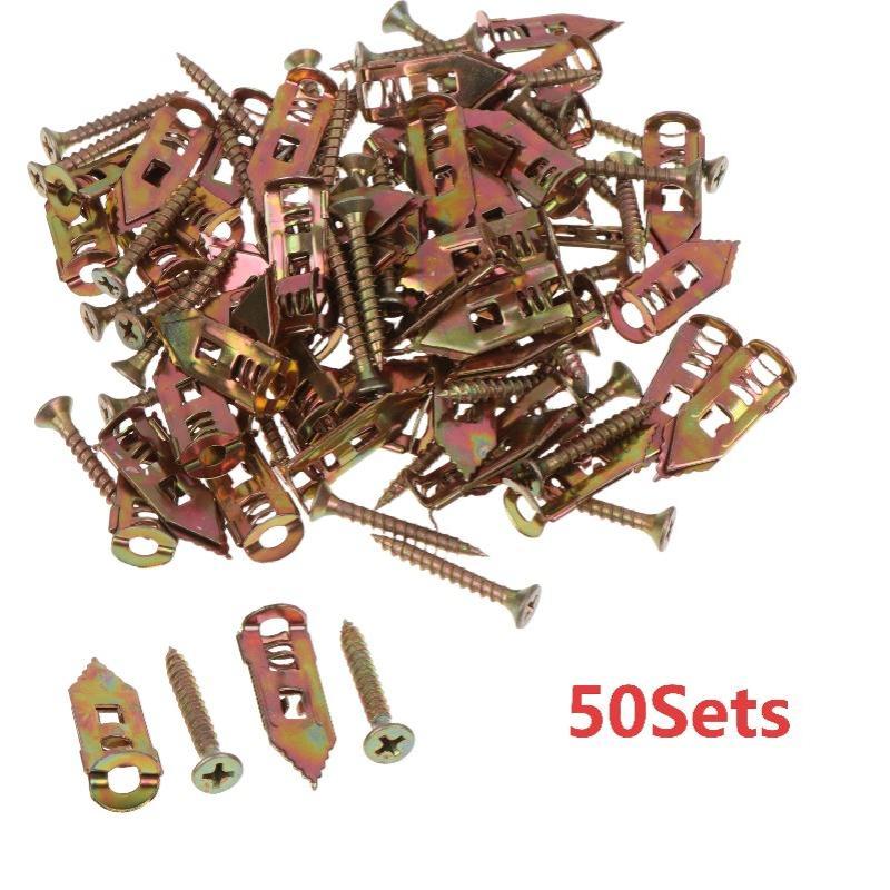 50Pcs Self-Tapping Drywall Anc - Drywall Anchor Screw review and price