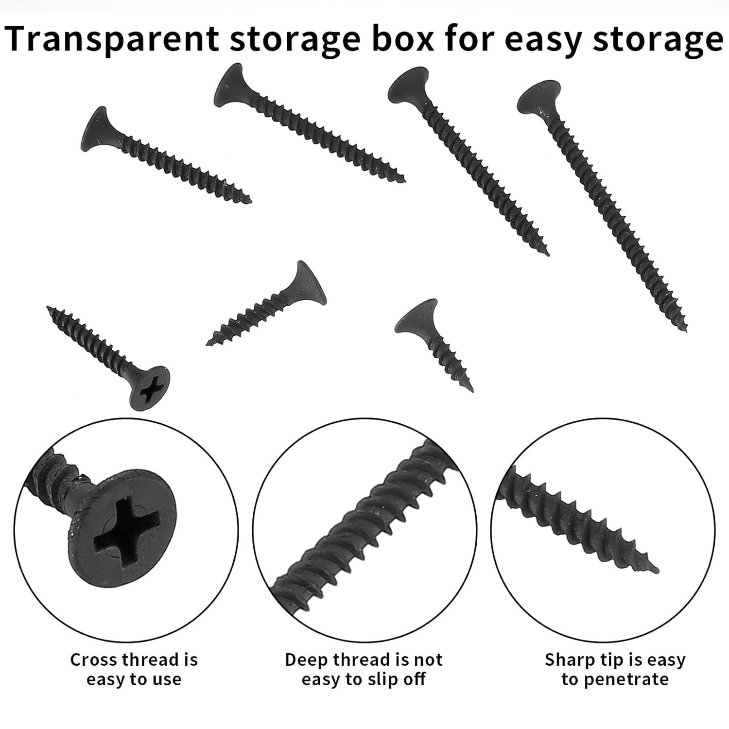 220-Piece Black Wood Screws Se - Home Improvement Handyman review and price