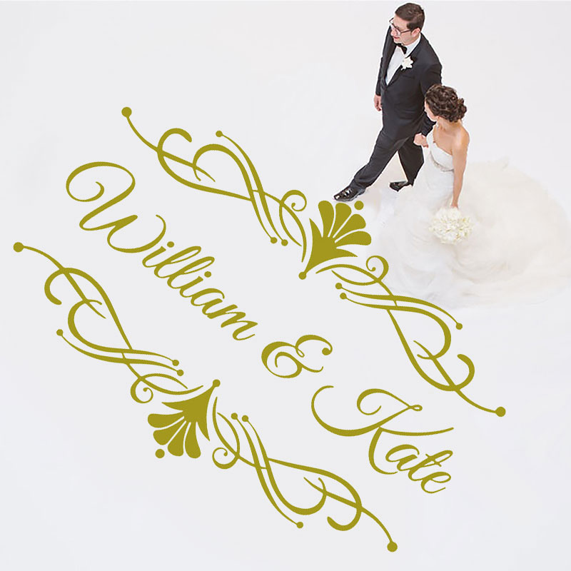 Personalized Name Wedding Danc - Vinyl Floor Plank review and price