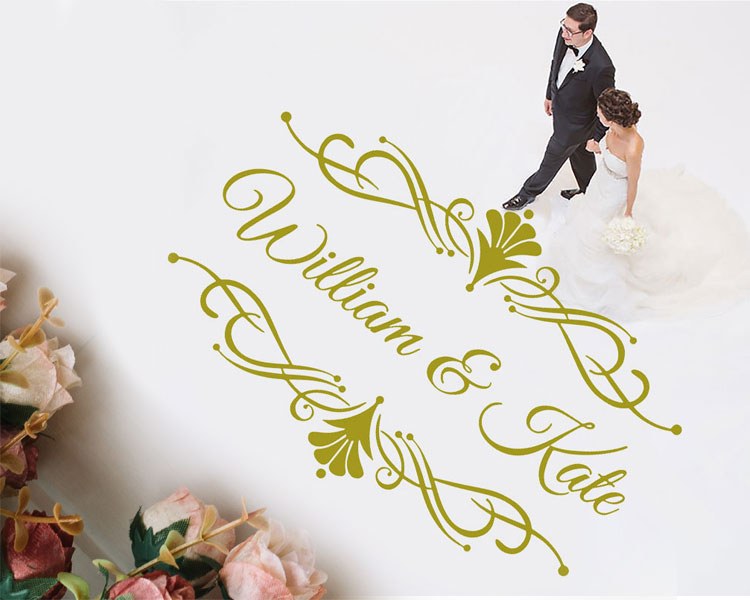Personalized Name Wedding Danc - Vinyl Floor Plank review and price
