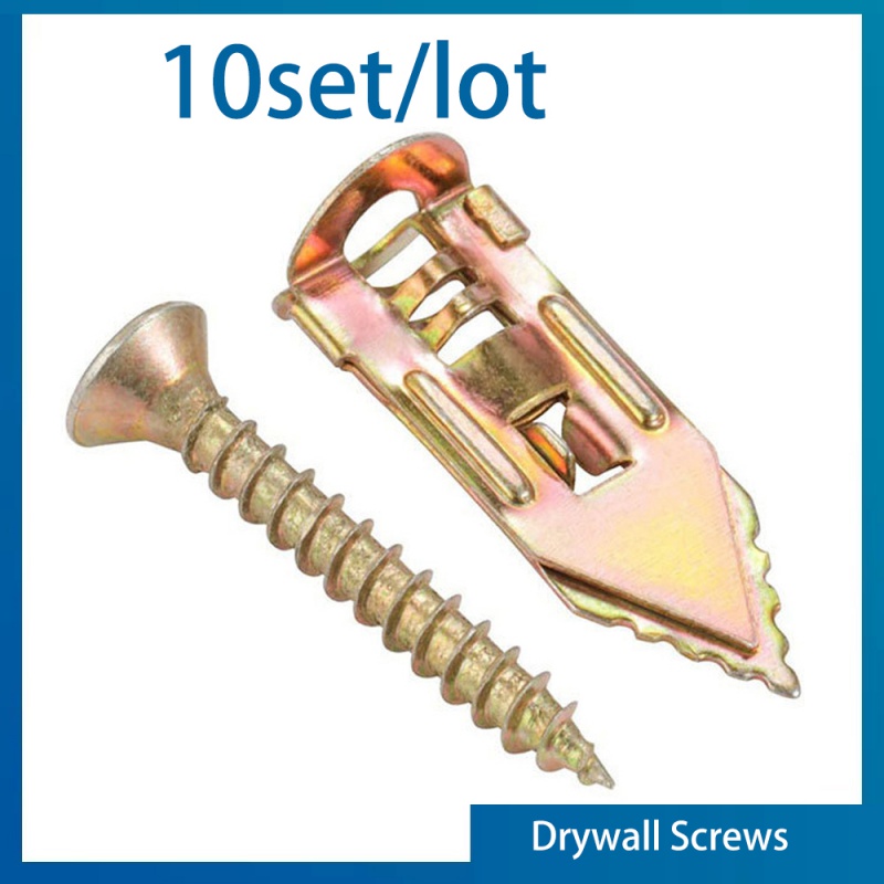 10pcs/lot Drilling Anchors Scr - Drywall Anchor Screw review and price