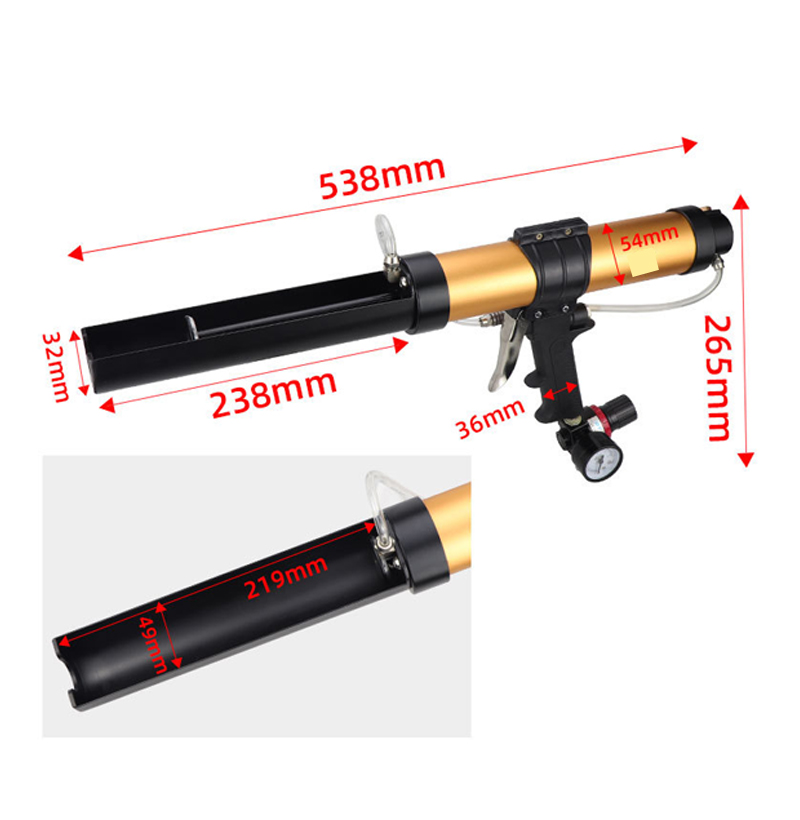310ml Capacity AIR CARTRIDGE D - Caulking Gun Dispensing review and price