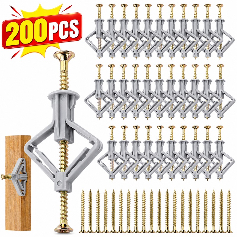 20-200Pcs Airplane Expansion P - Drywall Anchor Screw review and price