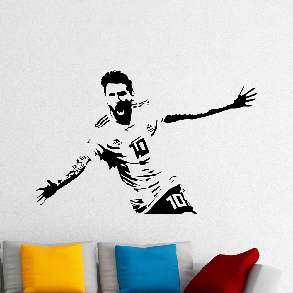 Messi Wall Decal Vinyl Sticker - Vinyl Floor Plank review and price