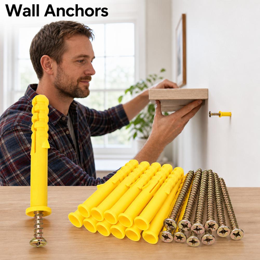 10/30Pcs M6 M8 Heavy Duty Dryw - Drywall Anchor Screw review and price