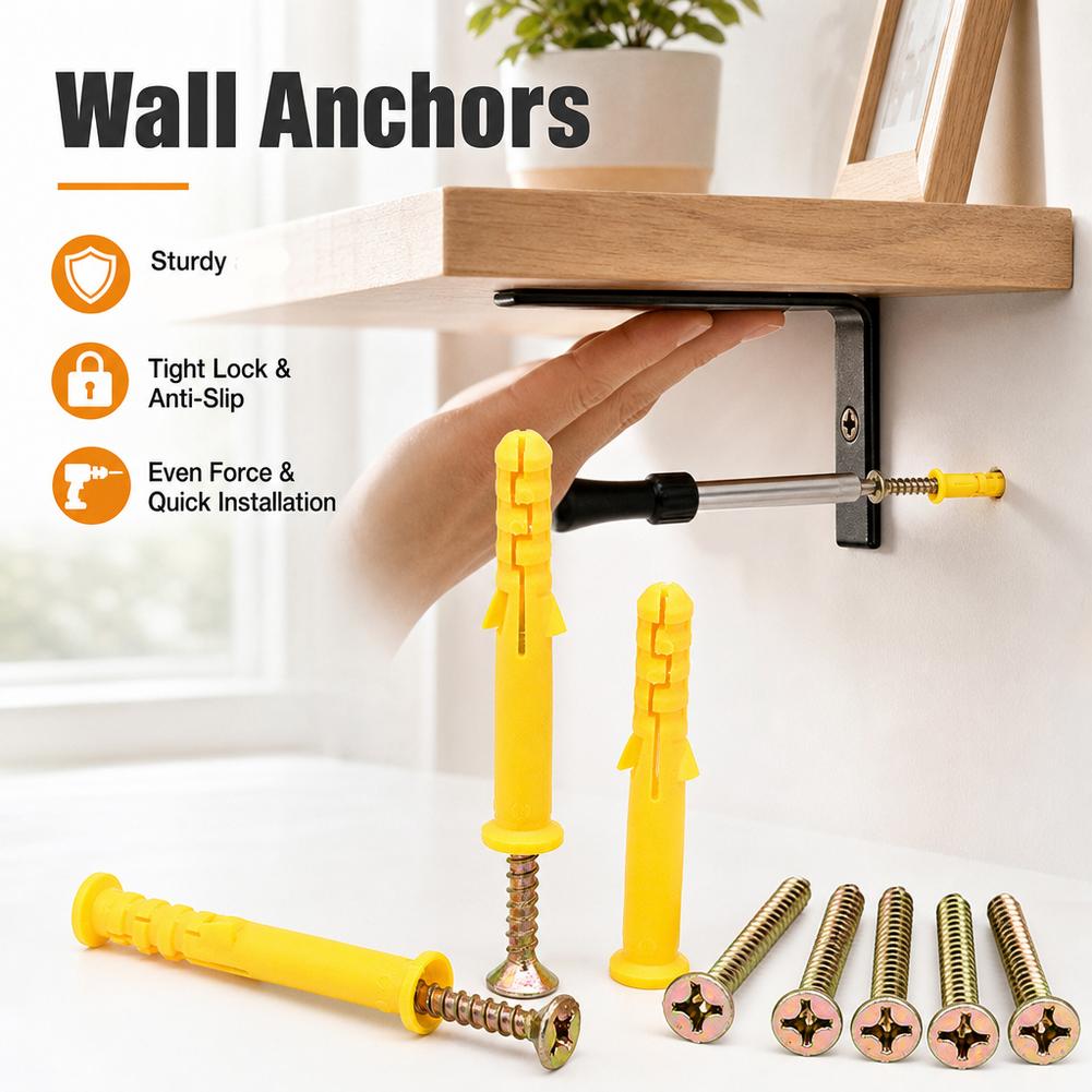 10/30Pcs M6 M8 Heavy Duty Dryw - Drywall Anchor Screw review and price