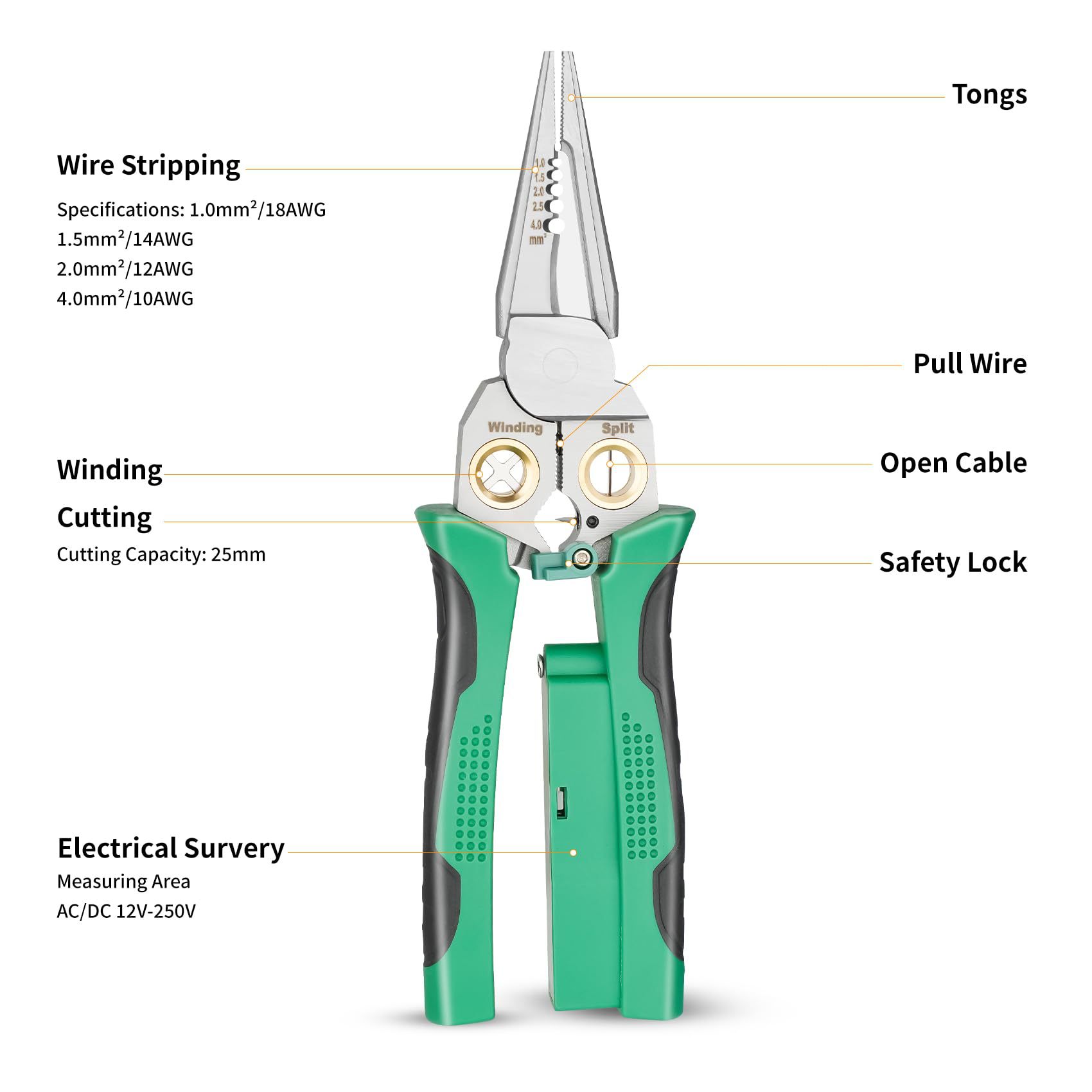 8-in-1 Multifunction Wire Stri - Home Improvement Cast review and price