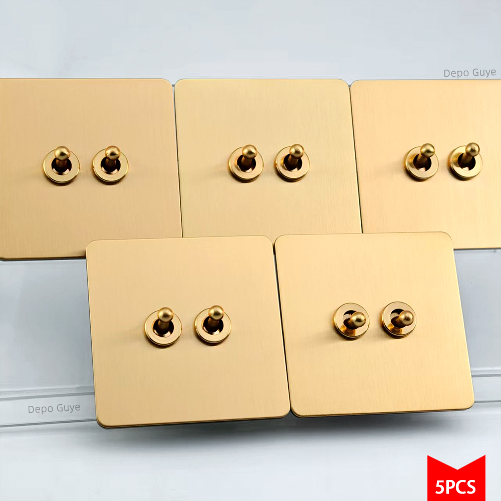 5/10 PCS Gold Wall Light Toggl - Home Improvement Guy review and price
