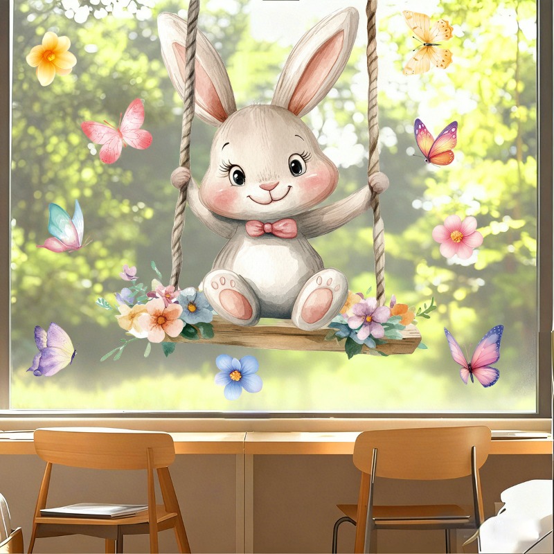 Easter Swing Rabbit Static Win - Vinyl Floor Plank review and price