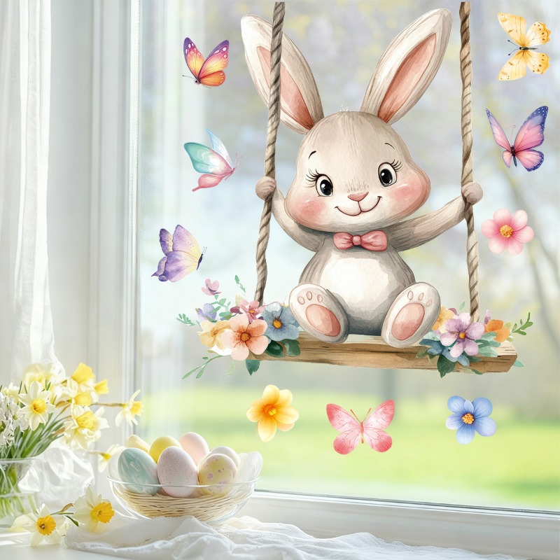 Easter Swing Rabbit Static Win - Vinyl Floor Plank review and price
